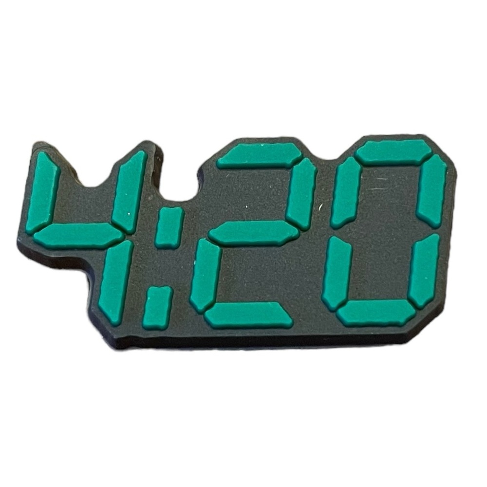 4:20 Croc Charm